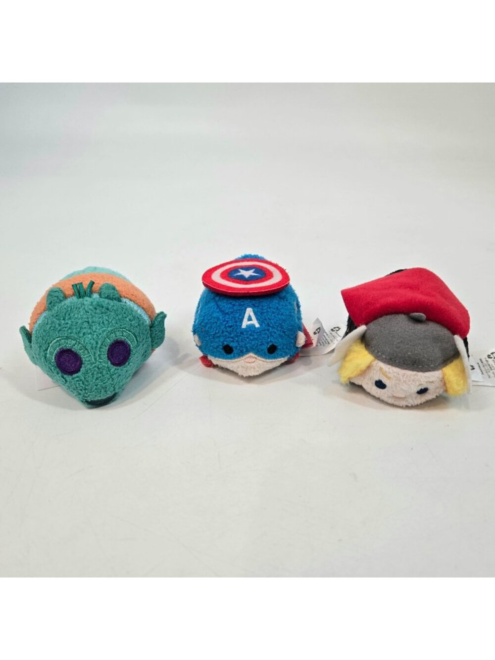 Disney Tsum Tsum Mini Plush Mixed Lot Thor Captain America Star Wars Greedo 3"